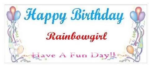 Happy Birthday rainbowgirl 437401051