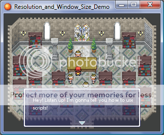 Resolution and Window Size Demo