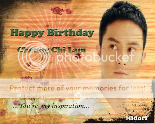 [Happy Birthday to Chilam] อวยพรวันเกิดจางจื้อหลิน - Page 3 Chilamhbd