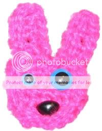 Crocheted bunny - photo by ellipse