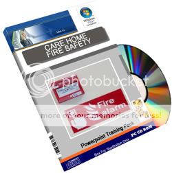 FIRE SAFETY CARE HOME HEALTH SAFETY TRAINING COURSE CD  