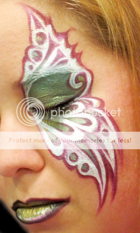 New face that I painted tonight July82011c