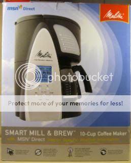Melitta ME1MSB Smart Mill Brew 10 Cup Coffee Maker MSN Weather 