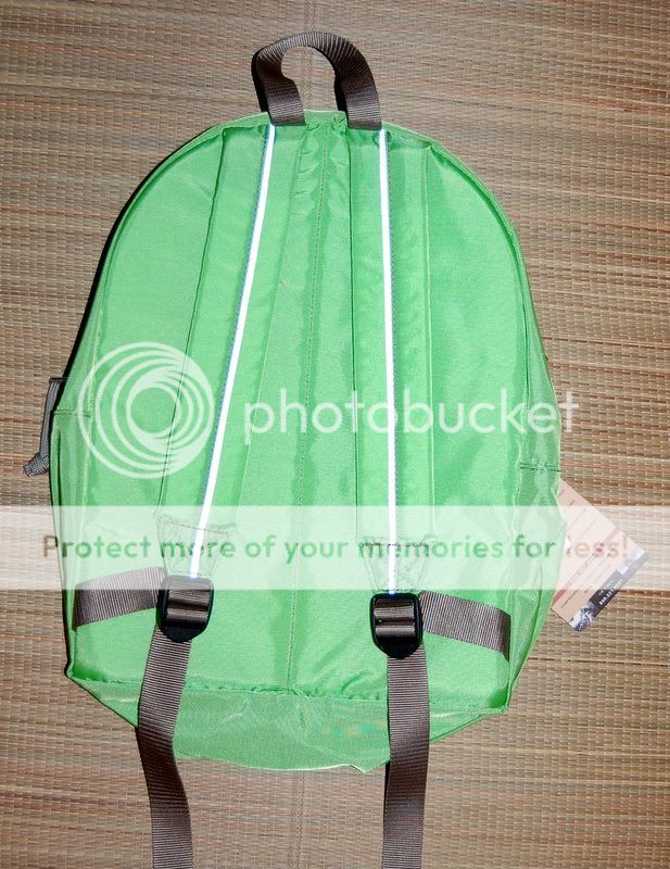 Ll Bean Junior Backpack Lime Green Frog Zipper Pull