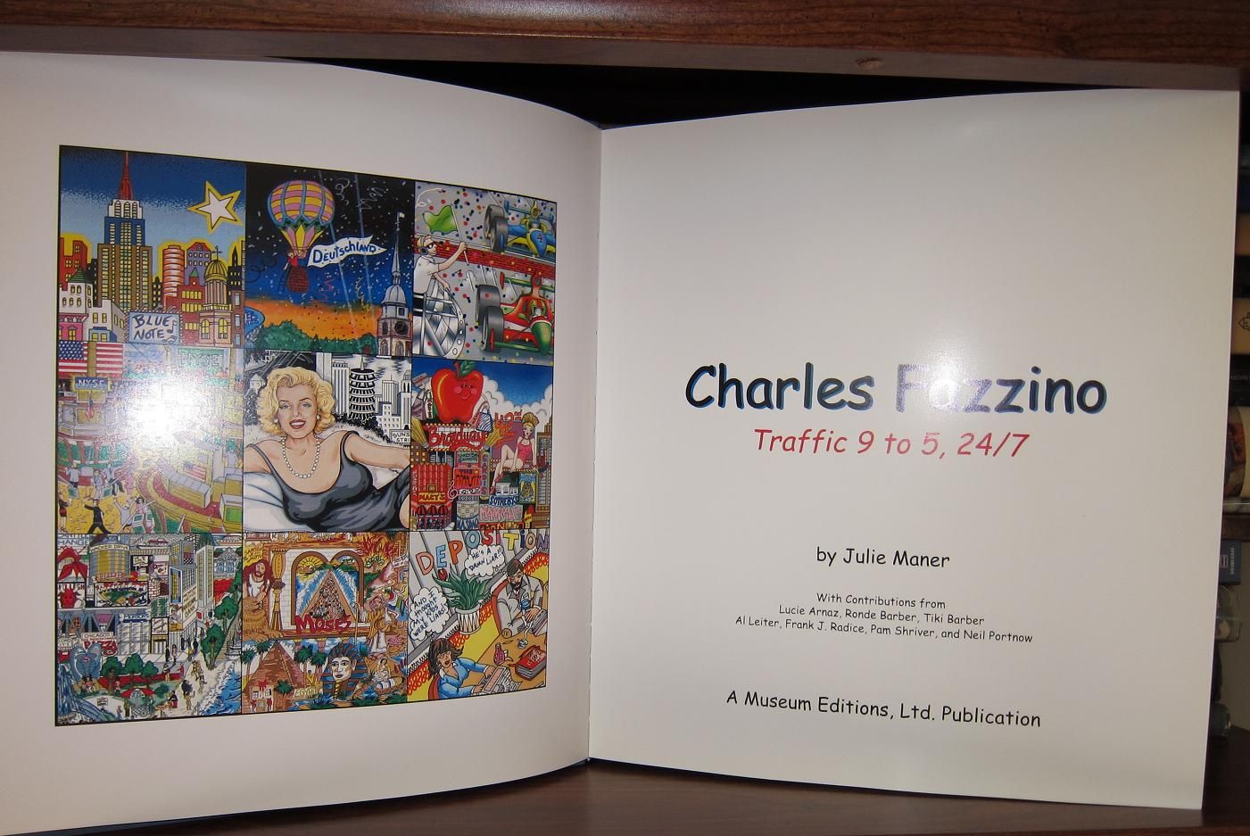 Maner, Julie CHARLES FAZZINO traffic 9 to 5 Signed 1st  