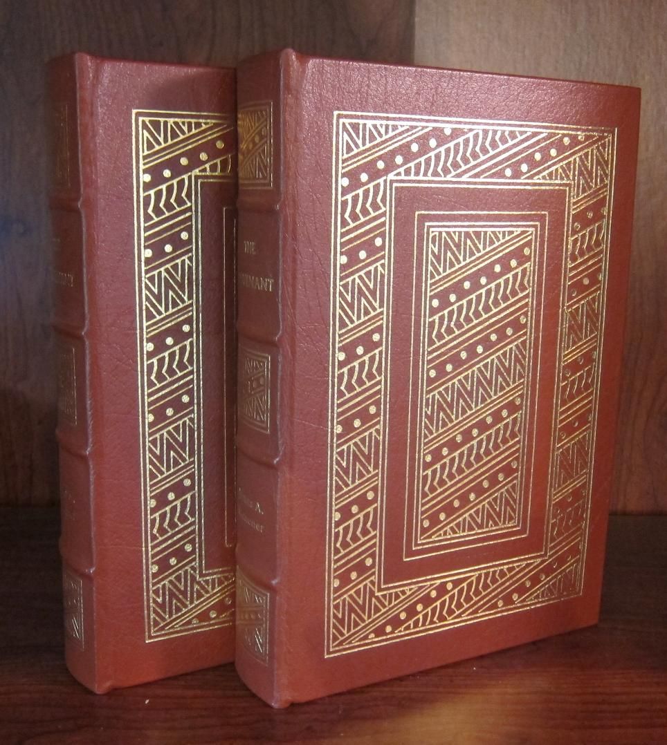 Michener James A The Covenant 2 Volume Easton Press 1st Edition First