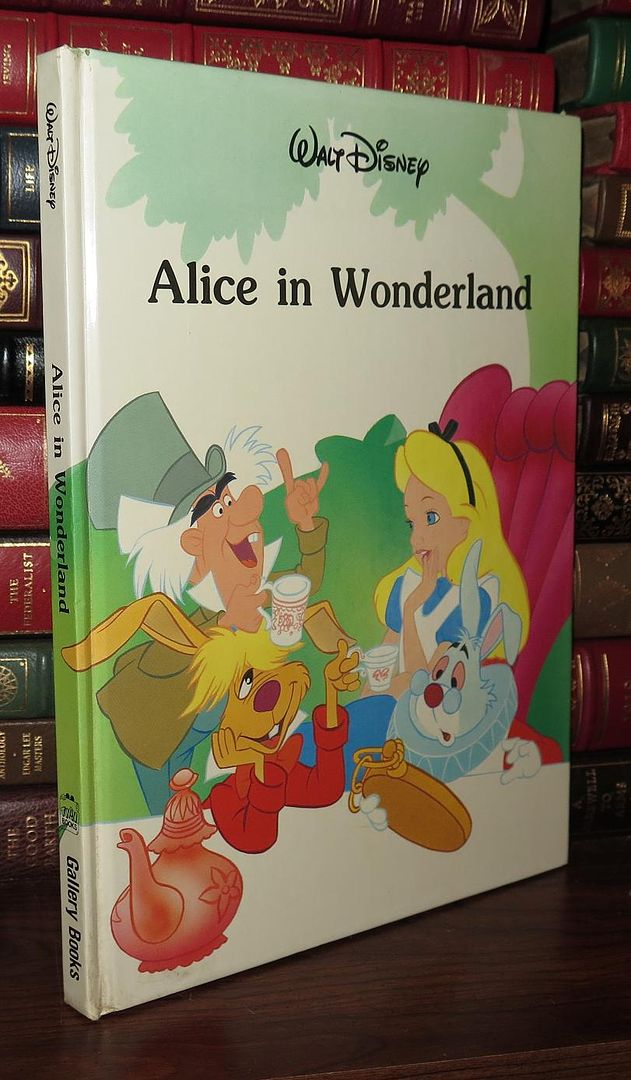 Walt Disney Productions WALT DISNEY ALICE IN WONDERLAND 1st Edition ...