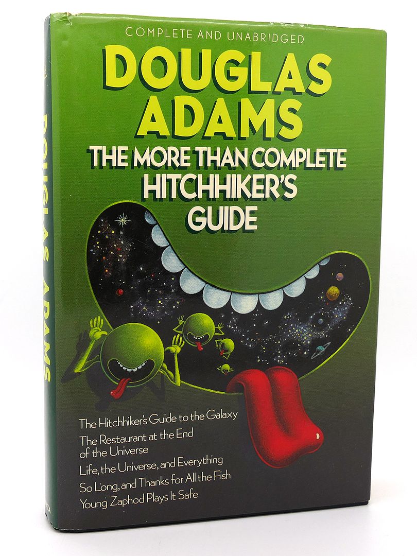 DOUGLAS ADAMS - The More Than Complete Hitchhikers Guide