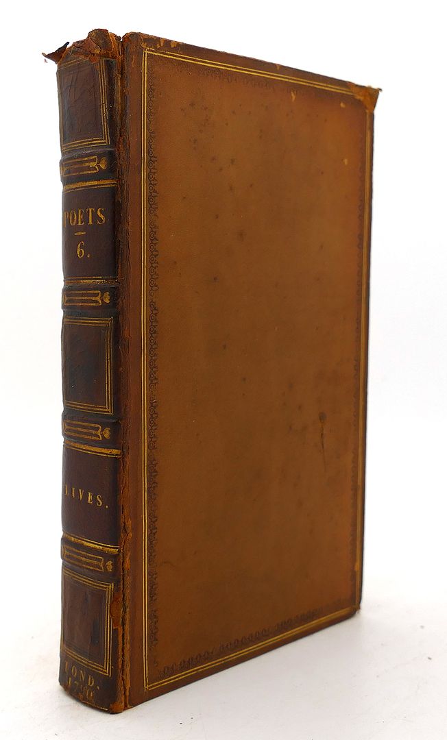 SAMUEL JOHNSON - The Works of the English Poets Vol. 6 with Prefaces, Biographical and Critical