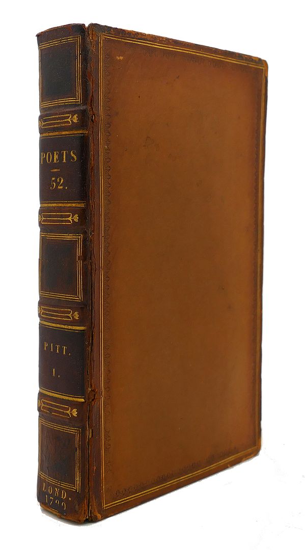 SAMUEL JOHNSON - The Works of the English Poets Vol. 52 with Prefaces, Biographical and Critical