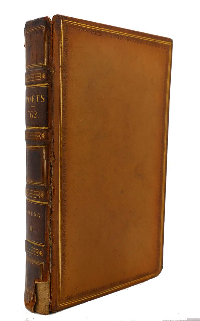 SAMUEL JOHNSON - The Works of the English Poets Vol. 62 with Prefaces, Biographical and Critical