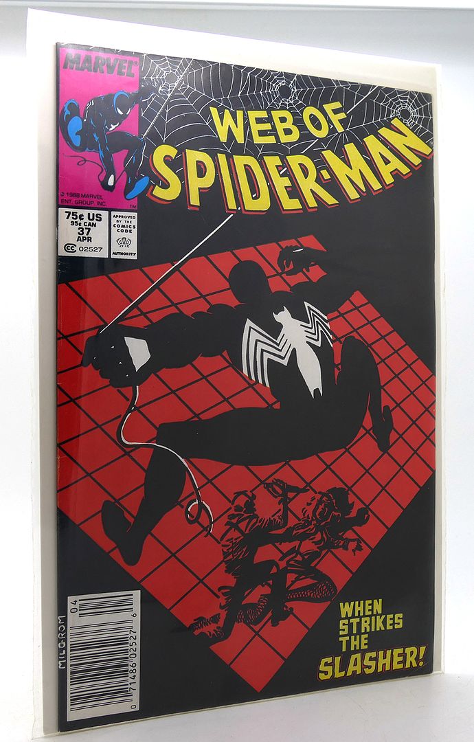 - Web of Spider-Man Vol 1 No. 37 April 1988 When Strikes the Slasher!