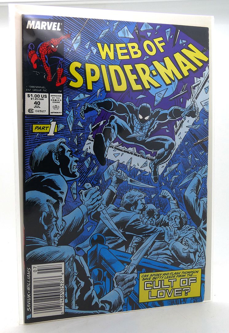  - Web of Spider-Man Vol 1 No. 40 July 1988