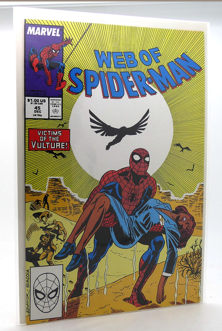  - Web of Spider-Man Vol 1 No. 45 December 1988