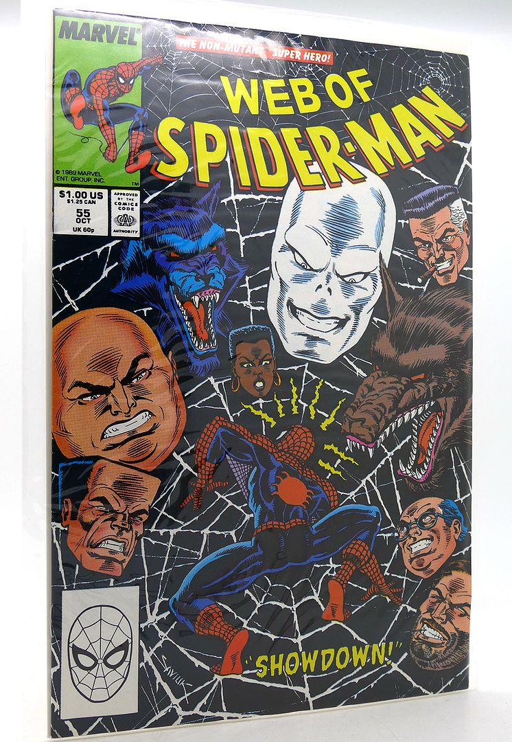  - Web of Spider-Man Vol 1 No. 55 October 1989 Showdown