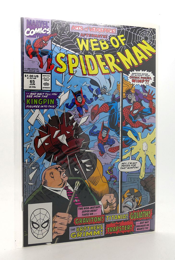  - Web of Spider-Man No. 65 June 1990