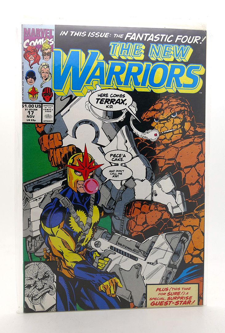  - The New Warriors Vol. 1 No. 17 November 1991