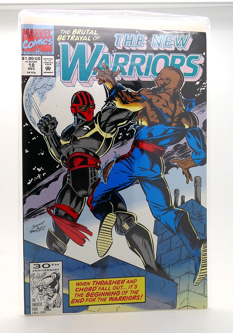  - New Warriors Vol. 1 No. 18 December 1991