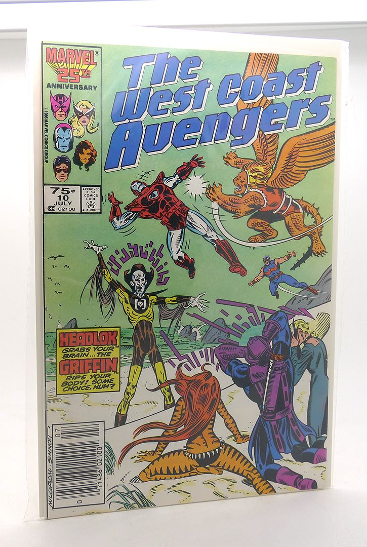  - West Coast Avengers Vol. 2 No. 10 July 1986