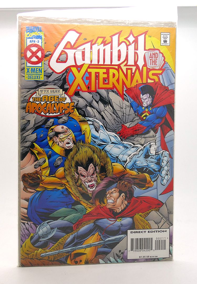  - Gambit and the X-Ternals Vol. 1 No. 2 April 1995