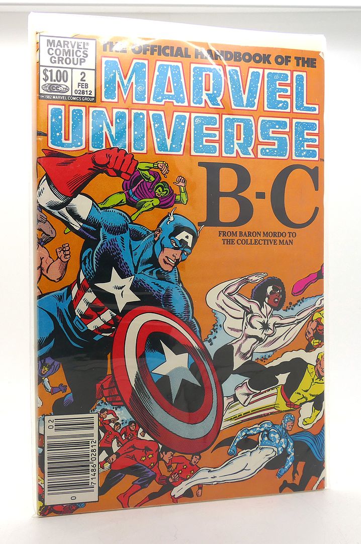  - Official Handbook of the Marvel Universe Vol. 1 No. 2 February 1983