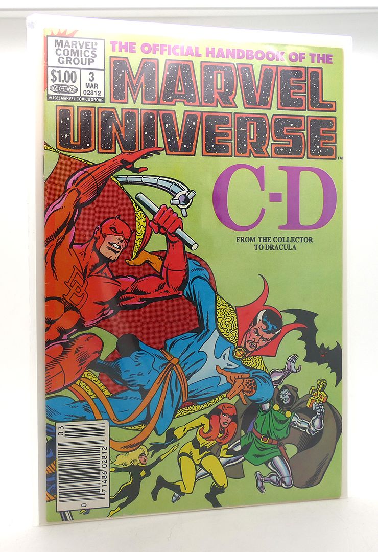  - Official Handbook of the Marvel Universe Vol. 1 No. 3 March 1983