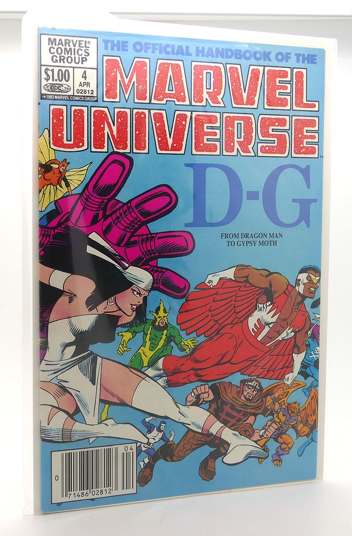  - Official Handbook of the Marvel Universe Vol. 1 No. 4 April 1983