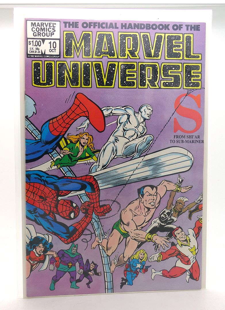  - Official Handbook of the Marvel Universe Vol. 1 No. 9 October 1983