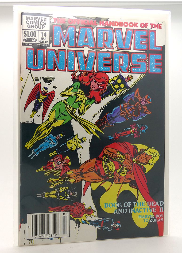  - Official Handbook of the Marvel Universe Vol. 1 No. 14 March 1984