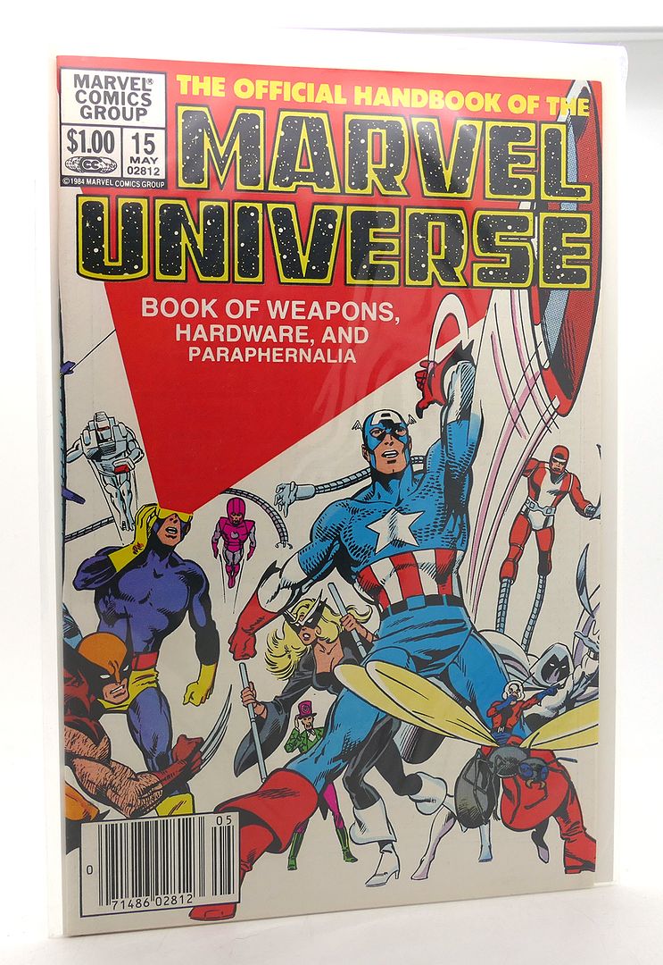  - Official Handbook of the Marvel Universe Vol. 1 No. 15 May 1984