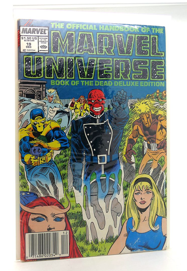  - Official Handbook of the Marvel Universe Vol. 2 No. 19 December 1987