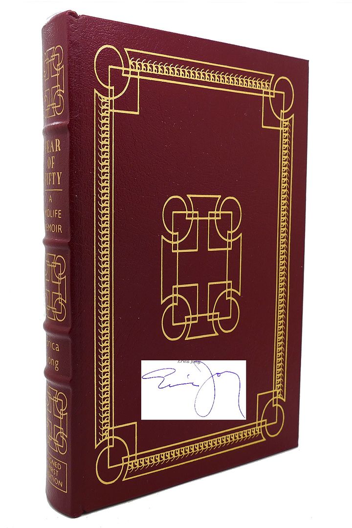 ERICA JONG - Fear of Fifty : Signed Easton Press