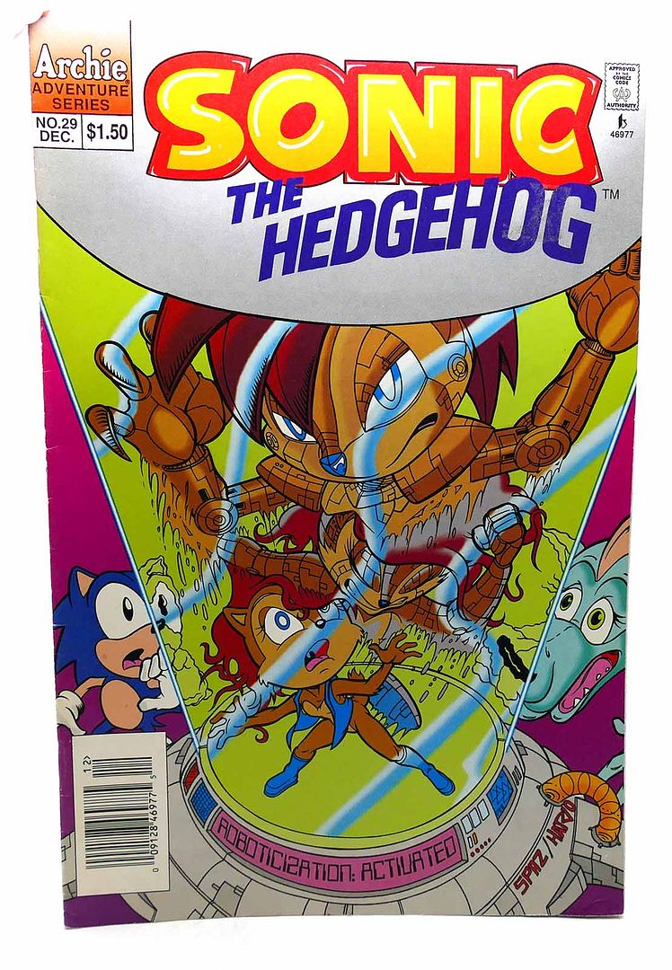  - Sonic the Hedgehog Archie Adventure Series Comics #29 December