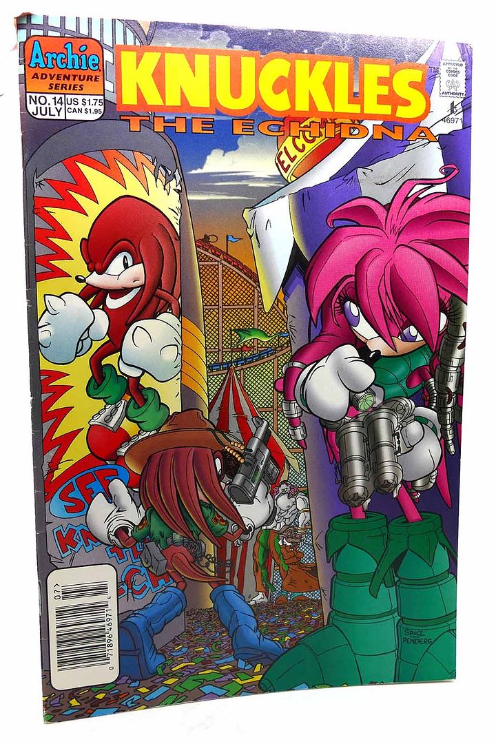  - Knuckles the Echidna Archie Adventure Series Comics #14 July