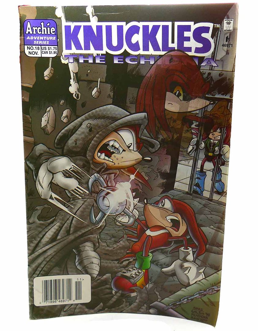  - Knuckles the Echidna Archie Adventure Series #18 Nov.