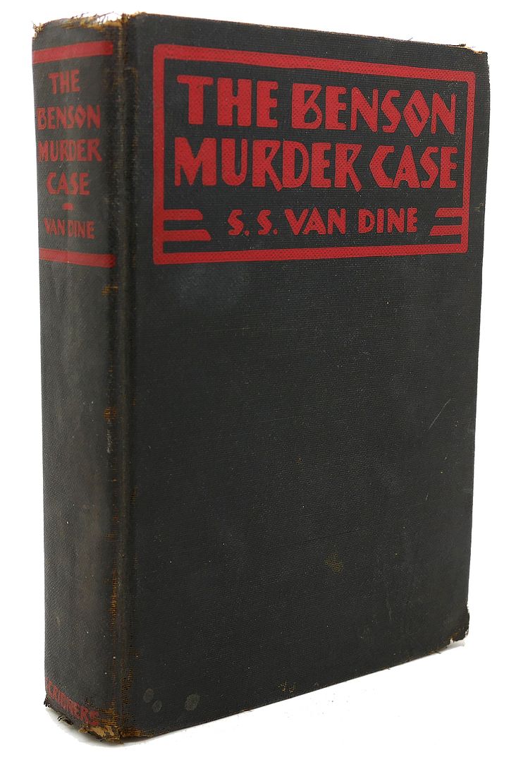 S. S. VAN DINE - The Benson Murder Case a Philo Vance Story