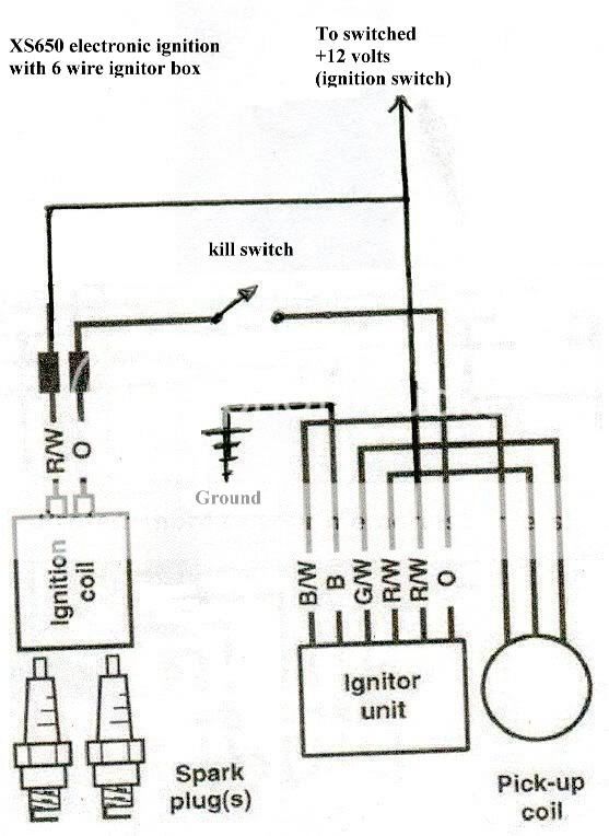 xs 650 wiring - Yamaha Workshop - Yamaha Owners Club gs450 wiring diagram 