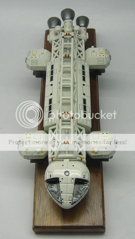 Eagle Transporter Space 1999 Spacecraft Desk Wood Model  