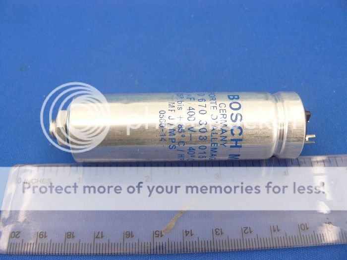 BOSCH Germany MP Capacitor 4uF 400V / NOS  