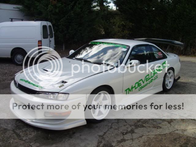 High Spec Pearl White S14 Drift car | Driftworks Forum