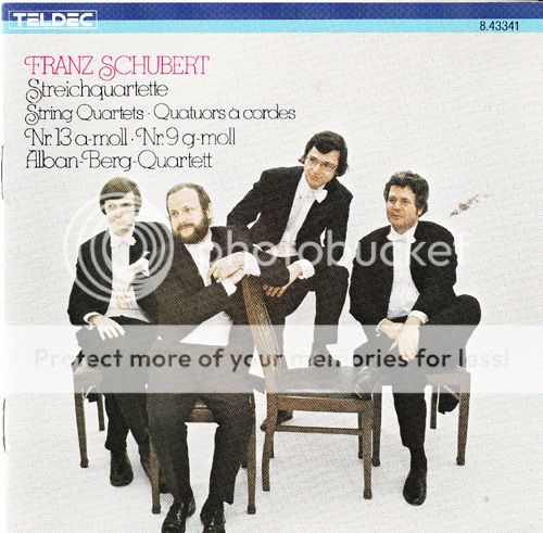 Schubert String Quartets Alban Berg Vienna German RARE Classical CD 