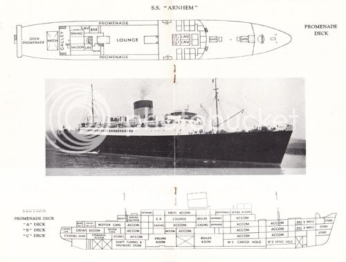 Harwich Essex SS Arnhem WW2 War SHIP Liner Boat Book 1940s Hand Signed