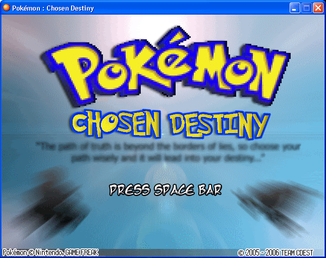 [PokeCommunity.com] Pokemon - Chosen Destiny