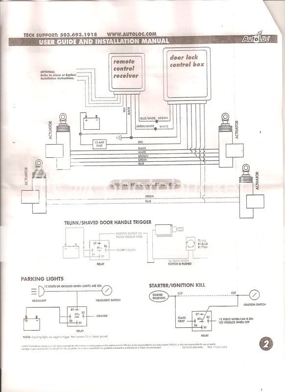 Autoloc CA4000 install help - keyless w/alarm | IH8MUD Forum