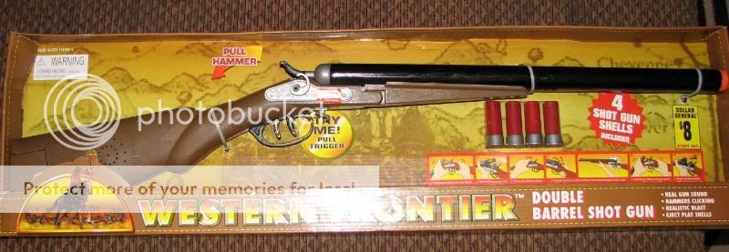 $8 toy shotgun........Sawed off custom DONE, pics page 2