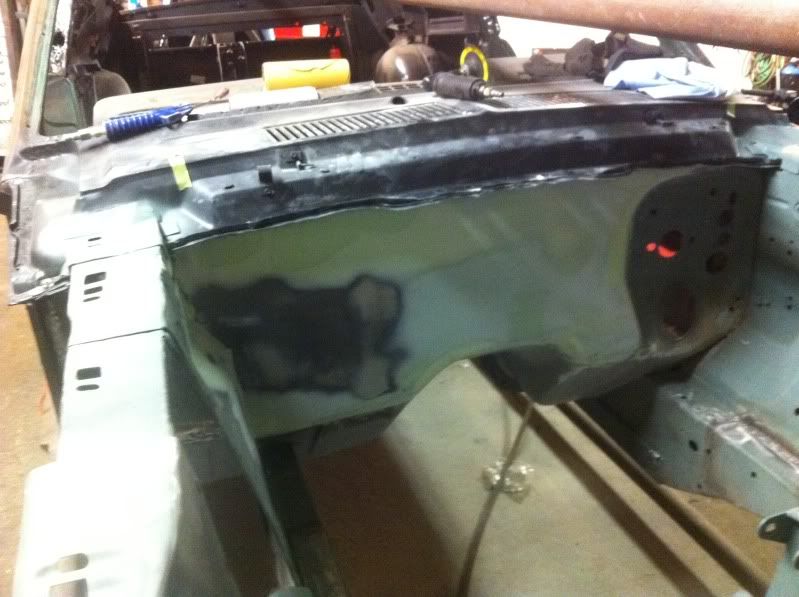 smooth Firewall for my 67 clone - Vintage Mustang Forums