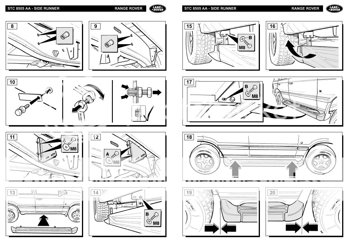 Ford territory side steps fitting instructions #7