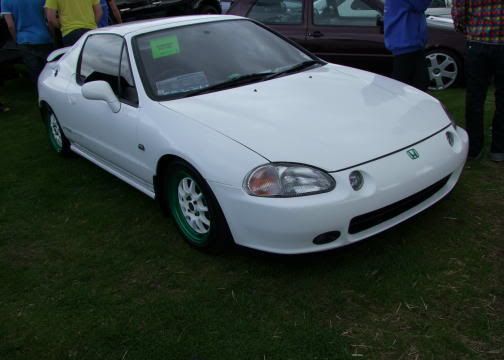 My EK Turbo and GF's Del Sol Picture099