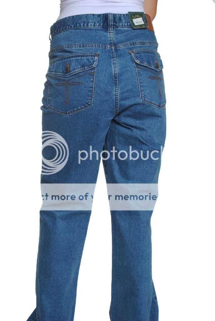 NEW Ralph Lauren Classic Bootcut Jeans Sz 12 $60  