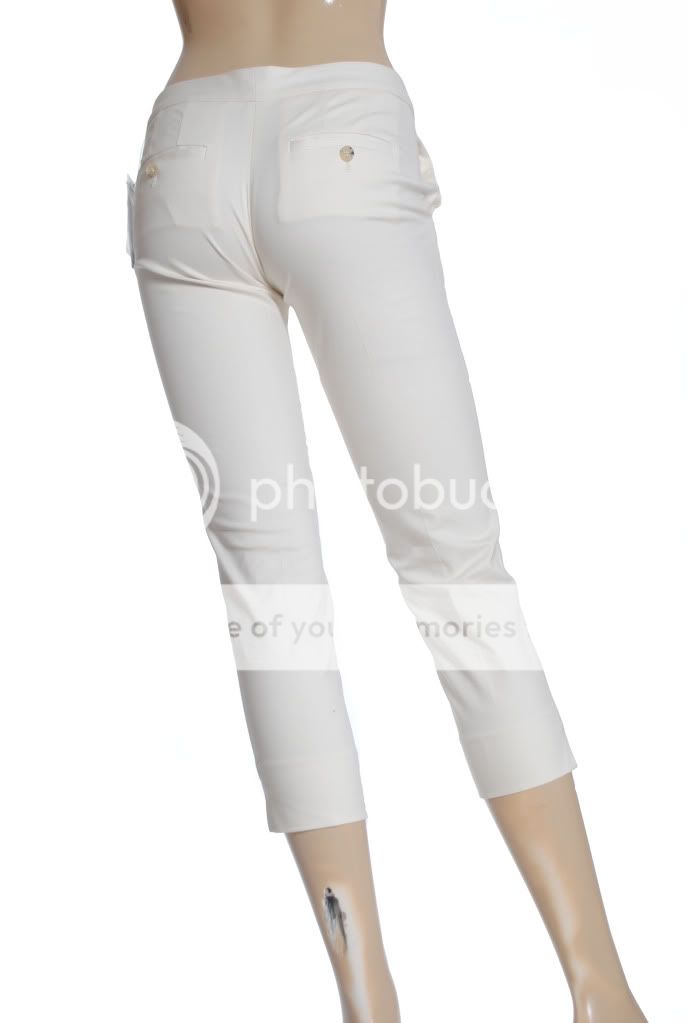 NEW Theory Ibbey C Stretch Cropped Pants Sz 00 $225  